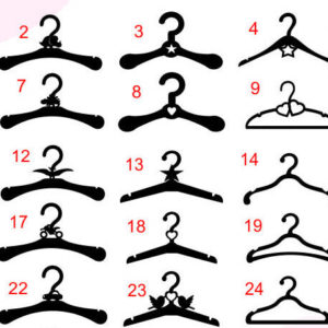 Intra απο ξύλο plywood  Χρώμα wenge 3mm-4mm πάχος - Κρεμάστρες ρούχων , Βρεφικές κρεμάστρες Δίασταση 20x20 cm INTRAFABR-107013124