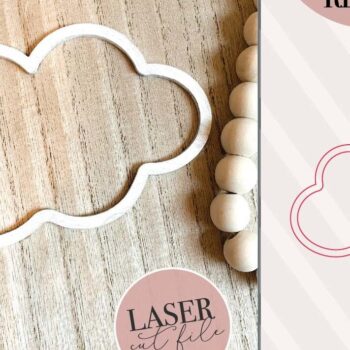 Intra απο ξύλο plywood  Χρώμα wenge 3mm-4mm πάχος - Cloud Macrame Δίασταση 4x4 cm INTRAFABR-107013321 - Image 3