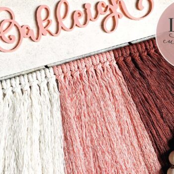 Intra απο ξύλο plywood  Χρώμα wenge 3mm-4mm πάχος - Cloud Macrame Δίασταση 30x20 cm INTRAFABR-107012973 - Image 3