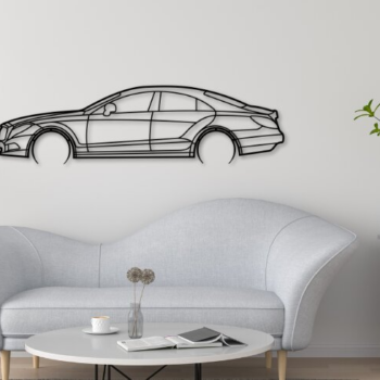 Intra απο ξύλο plywood Χρώμα wenge 3mm-4mm πάχος - CLS C218 Car Dxf Silhouette Δίασταση 20x20 cm INTRAFABR-92539594 - Image 1