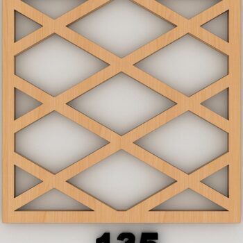 Intra απο ξύλο plywood Χρώμα wenge 3mm-4mm πάχος - Διάνυσμα πρότυπο Trivet Grill Coaster 163 Δίασταση 30x20 cm INTRAFABR-108803727 - Image 8