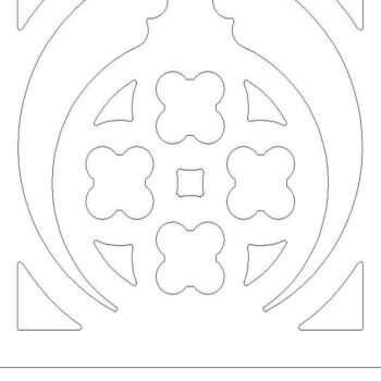 Intra απο ξύλο plywood  Χρώμα wenge 3mm-4mm πάχος - Σετ σουβέρ διανυσματικό για Lasercut Δίασταση 20x20 cm INTRAFABR-56547714 - Image 7