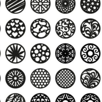 Intra απο ξύλο plywood  Χρώμα wenge 3mm-4mm πάχος - Πακέτο σουβέρ , Σετ σουβέρ Στρογγυλό Δίασταση 3x3 cm INTRAFABR-112860908 - Image 2