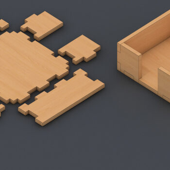 Intra απο ξύλο plywood  Χρώμα wenge 3mm-4mm πάχος - Σουβέρ και ντεκόρ DXF CDR Αρχεία 094 Δίασταση 30x20 cm INTRAFABR-107180892 - Image 2