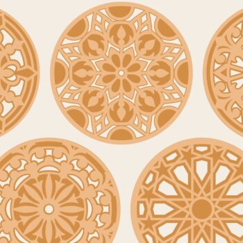 Intra απο ξύλο plywood Χρώμα wenge 3mm-4mm πάχος - Πρότυπα δέσμης COASTERS για κοπή Δίασταση 4x4 cm INTRAFABR-107180975 - Image 5