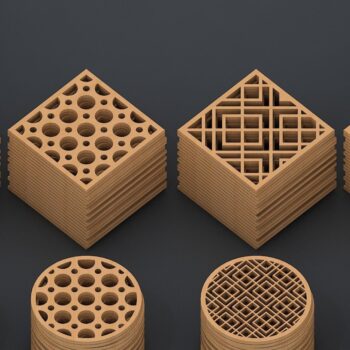 Intra απο ξύλο plywood  Χρώμα wenge 3mm-4mm πάχος - Σουβέρ κομμένο / στρογγυλή σχάρα Mandala Δίασταση 30x30 cm INTRAFABR-107180610 - Image 1