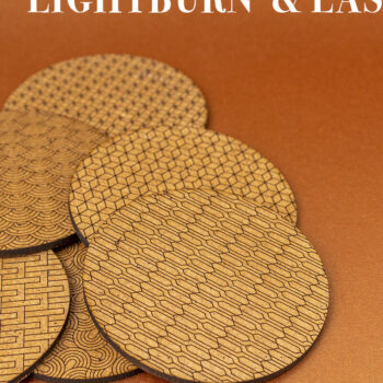 Intra απο ξύλο plywood Χρώμα wenge 3mm-4mm πάχος - Σουβέρ Deco Κύκλοι Δίασταση 30x20 cm INTRAFABR-70264719 - Image 4