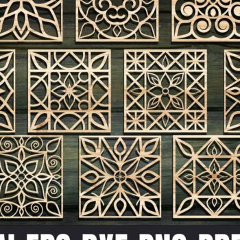 Intra απο ξύλο plywood  Χρώμα wenge 3mm-4mm πάχος - Σουβέρ Γκριλ Πακέτο Δίασταση 30x30 cm INTRAFABR-110246047 - Image 1