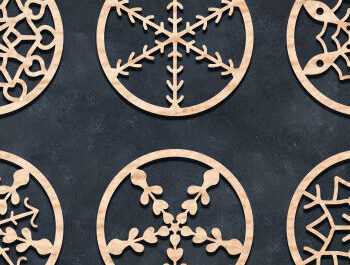 Intra απο ξύλο plywood  Χρώμα wenge 3mm-4mm πάχος - Σετ σουβέρ Bundle 2 Δίασταση 30x20 cm INTRAFABR-110246214 - Image 5