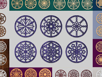 Intra απο ξύλο plywood Χρώμα wenge 3mm-4mm πάχος - Σουβέρ Bundle Δίασταση 30x20 cm INTRAFABR-104274271 - Image 1