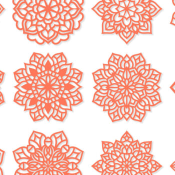 Intra απο ξύλο plywood  Χρώμα wenge 3mm-4mm πάχος - Πακέτο αρχείων Cut Coasters V62 Δίασταση 30x20 cm INTRAFABR-124376106 - Image 2