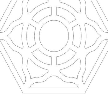 Intra απο ξύλο plywood Χρώμα wenge 3mm-4mm πάχος - Σουβέρ , Διακόσμηση σπιτιού Dxf, Glowforge Δίασταση 20x20 cm INTRAFABR-80153903 - Image 8