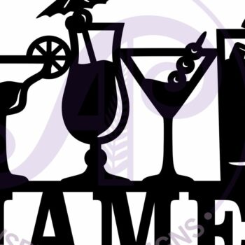 Intra απο ξύλο plywood  Χρώμα wenge 3mm-4mm πάχος - Κοκτέιλ Σήμα ονόματος File Δίασταση 30x20 cm INTRAFABR-114246033 - Image 4