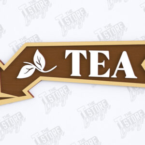 Intra απο ξύλο plywood  Χρώμα wenge 3mm-4mm πάχος - Coffee Bar Sign | Καφενείο Δίασταση 30x20 cm INTRAFABR-67870417
