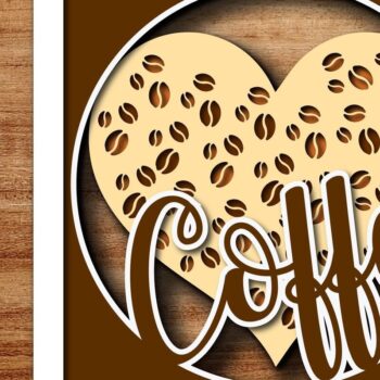 Intra απο ξύλο plywood  Χρώμα wenge 3mm-4mm πάχος - Coffee Bar Welcome Decor Bundle Δίασταση 20x20 cm INTRAFABR-66833327 - Image 8