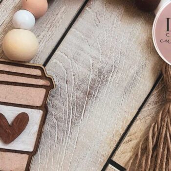 Intra απο ξύλο plywood  Χρώμα wenge 3mm-4mm πάχος - κοπής ετικετών με χάντρες καφέ Δίασταση 30x20 cm INTRAFABR-35001829 - Image 5