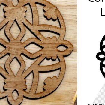 Intra απο ξύλο plywood Χρώμα wenge 3mm-4mm πάχος - Coaster Coaster . Στρογγυλό σουβέρ Δίασταση 30x20 cm INTRAFABR-4076762 - Image 1