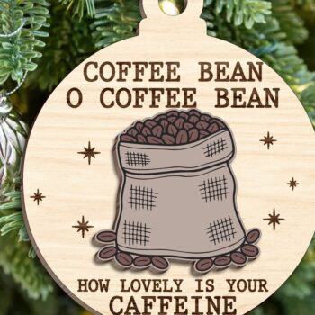 Intra απο ξύλο plywood  Χρώμα wenge 3mm-4mm πάχος - Χριστουγεννιάτικα στολίδια συλλογής καφέ Δίασταση 6x6 cm INTRAFABR-75199172 - Image 2