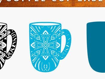 Intra απο ξύλο plywood  Χρώμα wenge 3mm-4mm πάχος - Φλιτζάνι καφέ με Δίασταση 20x20 cm INTRAFABR-99555356 - Image 1