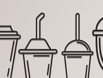 Intra απο ξύλο plywood Χρώμα wenge 3mm-4mm πάχος - Επιτοίχια κομμένη κούπα καφέ με λέιζερ Δίασταση 30x20 cm INTRAFABR-99555394 - Image 1