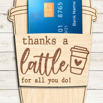 Intra απο ξύλο plywood Χρώμα wenge 3mm-4mm πάχος - Κάτοχος δωροκάρτας καφέ Δίασταση 20x20 cm INTRAFABR-100837513 - Image 2