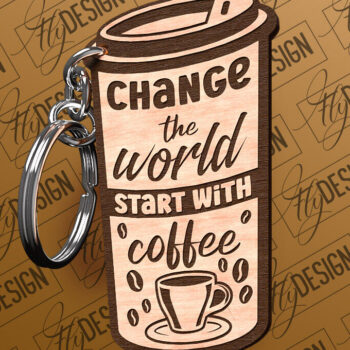 Intra απο ξύλο plywood  Χρώμα wenge 3mm-4mm πάχος - Κοπή Laser Μπρελόκ Καφέ | Αστεία αποσπάσματα Δίασταση 4x4 cm INTRAFABR-100937480 - Image 4