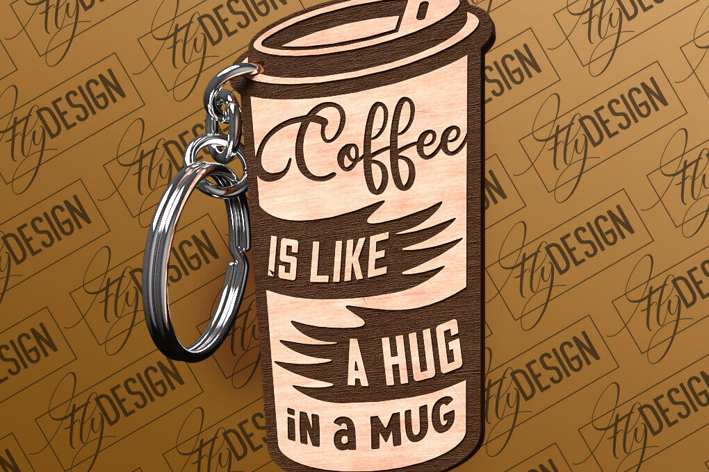 Intra απο ξύλο plywood  Χρώμα wenge 3mm-4mm πάχος - Κοπή Laser Μπρελόκ Καφέ | Αστεία αποσπάσματα Δίασταση 4x4 cm INTRAFABR-118810094