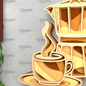 Intra απο ξύλο plywood  Χρώμα wenge 3mm-4mm πάχος - Διακόσμηση τοίχου με στρώσεις καφέ Δίασταση 30x20 cm INTRAFABR-118810091