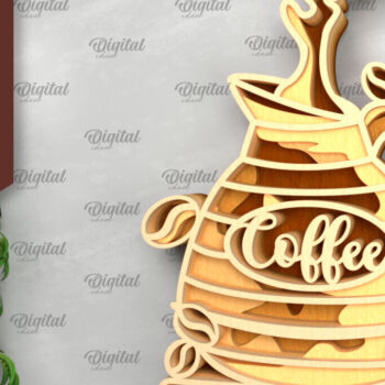 Intra απο ξύλο plywood  Χρώμα wenge 3mm-4mm πάχος - Διακόσμηση τοίχου με στρώσεις καφέ Δίασταση 30x20 cm INTRAFABR-118810110 - Image 1