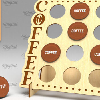 Intra απο ξύλο plywood Χρώμα wenge 3mm-4mm πάχος - λέιζερ θήκης για δοχεία καφέ Δίασταση 30x20 cm INTRAFABR-117923235 - Image 1