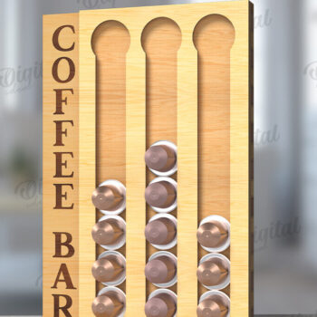 Intra απο ξύλο plywood Χρώμα wenge 3mm-4mm πάχος - Coffee Pod Holders Bundle Δίασταση 30x20 cm INTRAFABR-30895828 - Image 12