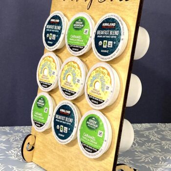 Intra απο ξύλο plywood  Χρώμα wenge 3mm-4mm πάχος - Αρχεία Coffee Pod, K-Pod Holder Files Δίασταση 30x20 cm INTRAFABR-113850637 - Image 5