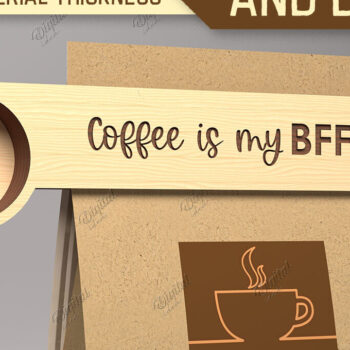 Intra απο ξύλο plywood  Χρώμα wenge 3mm-4mm πάχος - με κλιπ για σέσουλα καφέ και τσάντα Δίασταση 30x20 cm INTRAFABR-113447762 - Image 1