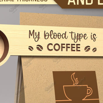 Intra απο ξύλο plywood  Χρώμα wenge 3mm-4mm πάχος - με κλιπ για σέσουλα καφέ και τσάντα Δίασταση 30x20 cm INTRAFABR-92487836 - Image 1