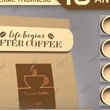 Intra απο ξύλο plywood  Χρώμα wenge 3mm-4mm πάχος - Πακέτο με κλιπ για σέσουλα και τσάντα Δίασταση 30x20 cm INTRAFABR-62037663 - Image 1