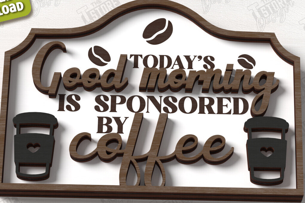 Intra απο ξύλο plywood  Χρώμα wenge 3mm-4mm πάχος - Coffee Sign | Καφενείο Δίασταση 30x20 cm INTRAFABR-115597888