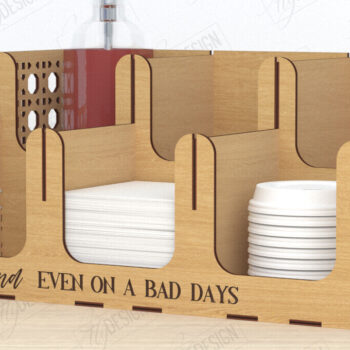 Intra απο ξύλο plywood  Χρώμα wenge 3mm-4mm πάχος - Πακέτο με σιρόπι καφέ | Καφετέρια Δίασταση 20x20 cm INTRAFABR-116902053 - Image 10