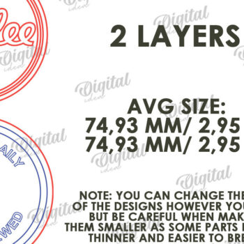 Intra απο ξύλο plywood  Χρώμα wenge 3mm-4mm πάχος - Διακόσμηση δίσκου καφέ σε επίπεδα Δίασταση 30x20 cm INTRAFABR-90413339 - Image 2