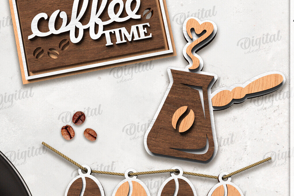 Intra απο ξύλο plywood  Χρώμα wenge 3mm-4mm πάχος - Διακόσμηση δίσκου καφέ σε επίπεδα Δίασταση 30x20 cm INTRAFABR-90413642