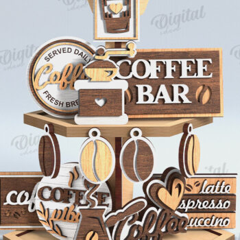 Intra απο ξύλο plywood  Χρώμα wenge 3mm-4mm πάχος - Πακέτο λέιζερ Decors δίσκου καφέ σε επίπεδα Δίασταση 30x20 cm INTRAFABR-90413196 - Image 1