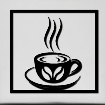 Intra απο ξύλο plywood  Χρώμα wenge 3mm-4mm πάχος - Διακόσμηση τοίχου με λέιζερ 3D 12 Δίασταση 30x20 cm INTRAFABR-115870286 - Image 1