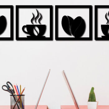 Intra απο ξύλο plywood  Χρώμα wenge 3mm-4mm πάχος - Διακόσμηση τοίχου καφέ με λέιζερ 3D 15 Δίασταση 30x20 cm INTRAFABR-115870288 - Image 2