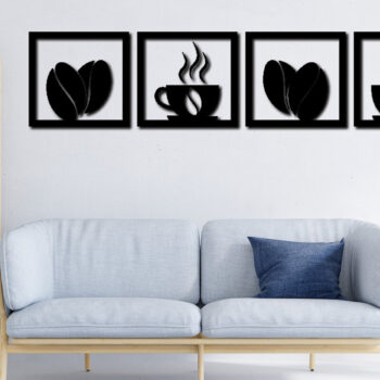 Intra απο ξύλο plywood  Χρώμα wenge 3mm-4mm πάχος - Διακόσμηση τοίχου καφέ με λέιζερ 3D 15 Δίασταση 30x20 cm INTRAFABR-115870288 - Image 3