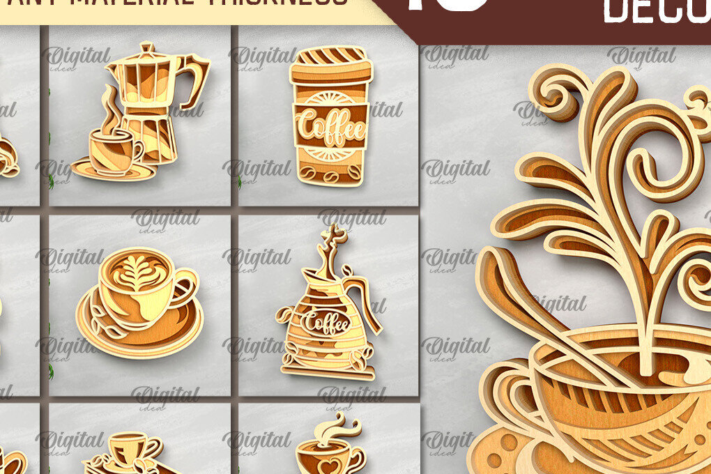 Intra απο ξύλο plywood  Χρώμα wenge 3mm-4mm πάχος - Διακόσμηση τοίχου για καφέ με Δίασταση 30x20 cm INTRAFABR-115870455