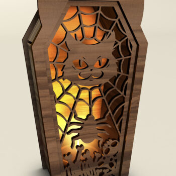 Intra απο ξύλο plywood Χρώμα wenge 3mm-4mm πάχος - Φέρετρο - Κηροπήγιο Δίασταση 3x3 cm INTRAFABR-115870783 - Image 1