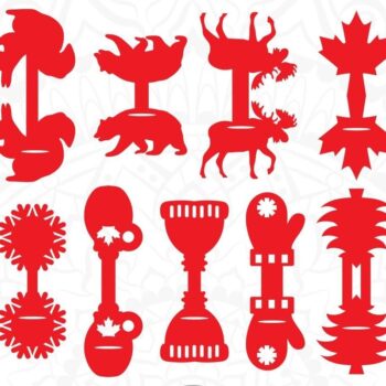 Intra απο ξύλο plywood  Χρώμα wenge 3mm-4mm πάχος - Μπρελόκ με κερματοδέκτη, καναδικά εικονίδια Δίασταση 4x4 cm INTRAFABR-116644832 - Image 8