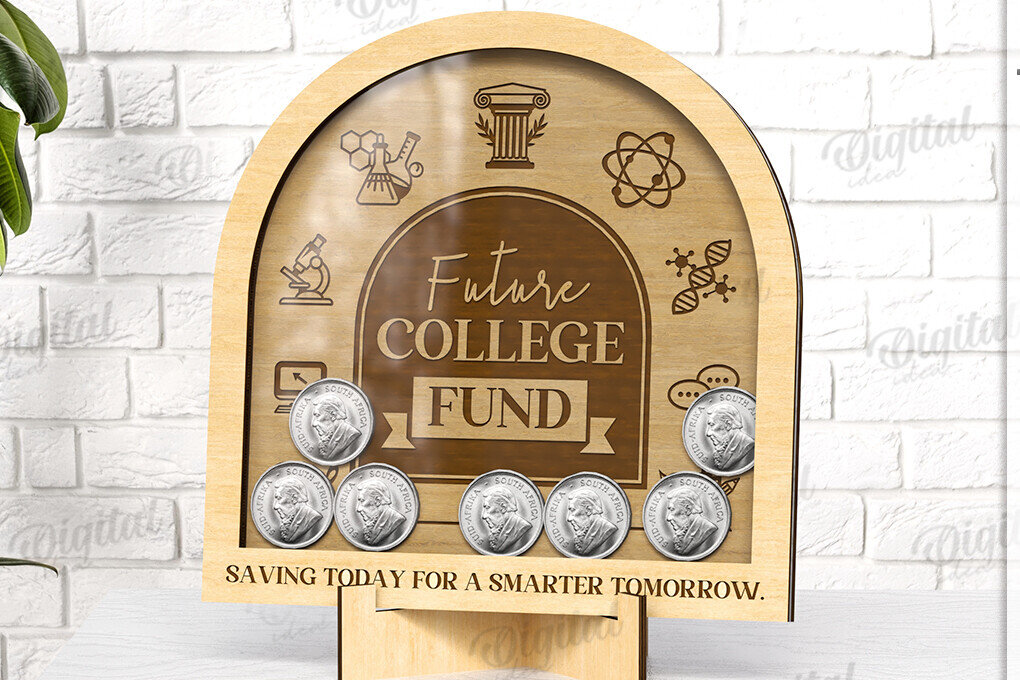 Intra απο ξύλο plywood  Χρώμα wenge 3mm-4mm πάχος - Θήκη νομισμάτων LaserCut. Ξύλινο Κουτιά Δίασταση 30x20 cm INTRAFABR-116644873