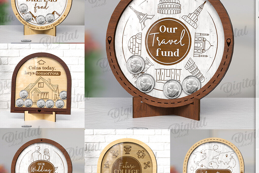 Intra απο ξύλο plywood  Χρώμα wenge 3mm-4mm πάχος - Δέσμη θηκών νομισμάτων Δίασταση 30x20 cm INTRAFABR-116921324