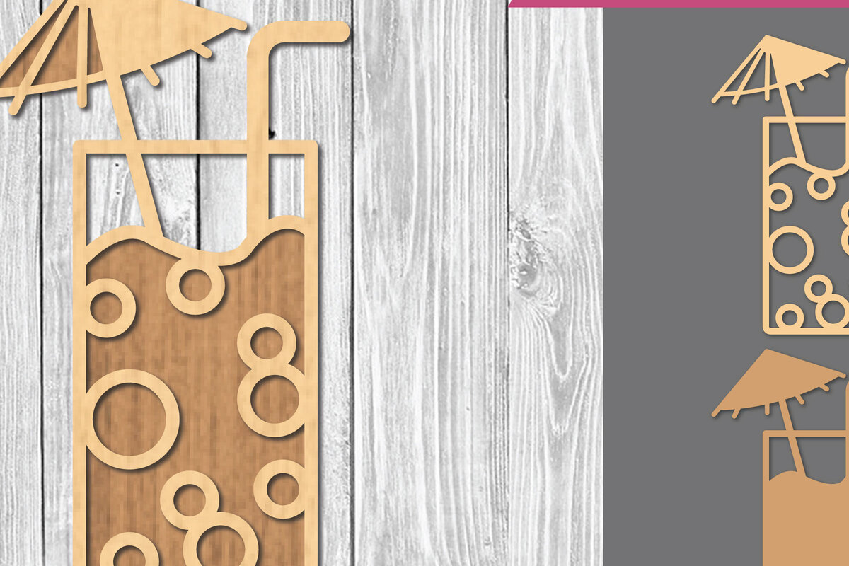 Intra απο ξύλο plywood  Χρώμα wenge 3mm-4mm πάχος - Κρύα ποτά Διακόσμηση 2 Δίασταση 20x20 cm INTRAFABR-116921389