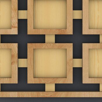 Intra απο ξύλο plywood Χρώμα wenge 3mm-4mm πάχος - Κορνίζα κολάζ , Κορνίζα Dxf Δίασταση 20x25 cm INTRAFABR-116921957 - Image 1